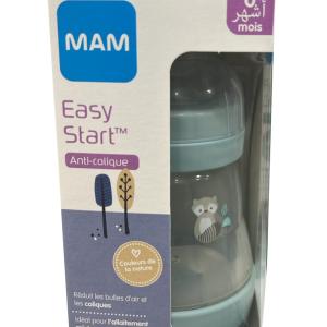 MAM Easy Start Anti-colique Bleu 0m+ – Couleurs de la nature